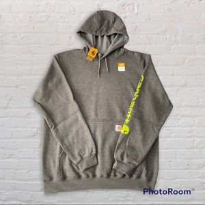 Carhartt Relaxed Fit Midweight Logo Sleeve Sweatshirt